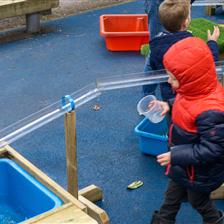 Gorsey Bank Primary's Water Play Environment